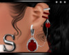 Diavolo Rosso Earring