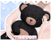 [T] Teddy bear Black IV