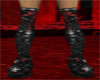 GOTH CHUNKY BOOTSW/CROSS