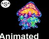 ^S^ Mushrooms Sticker