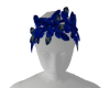 Royal blue Fascinator