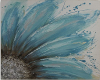 Blue Daisey Painting