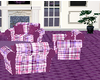 purple living set
