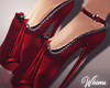 Red Sparkle Platforms