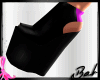High black heels