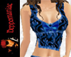 Brandy Vest Top BLUE