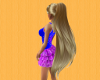 {S} Long Dk Blonde Pony