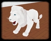 {D}White lion seat