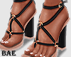 BAE| Futura Black Sandal