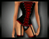 Black & Red Laced Corset