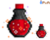 Deep Red Pixel Potion