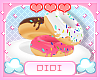 !D! Donuts Hat Plate