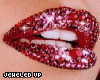 jewledup red lips glitte