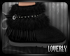 [Lo] Snowy fur boots