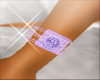 Purple  wrist/watch