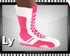 *LY* Pink Sneak boots