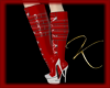 ^K^ Red Con Boots