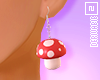 Mushroom Earrings