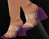 Z-Grape Clear Sandals