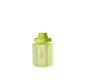 green baby bottle