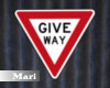 !M! Aussie Give Way Sign