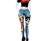 cartoon couple fit F