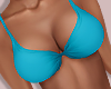 S. Sky Blue Bikini Top