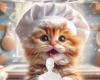 Baker kitty background