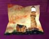 {B} Light House Pillow 