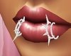 Diamond Lip Spike Rings