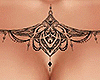 Lotus Chest Tattoo