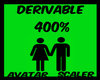 {J} 400% Avatar Scaler