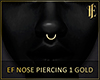 EF Nose Piercing Gold