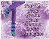 *jf* PRP-BLU-GRN Boots