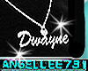 DWAYNE DIAMON D NECKLACE