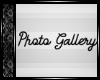 Photo Gallery Sign Black