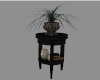 plant end table clock