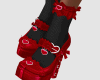 CA Red Bunny Heels