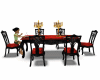 Red and Black Table