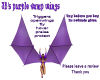 JB's purple wings