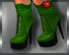 Couple Green Boots