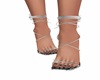 new years silver heels
