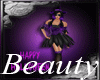 Purple/Blk Witch Dress