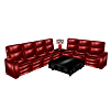 Rose Red Sofa