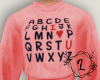 L. I e U sweater