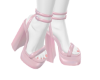 PINK CLOUD HEELS