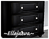 Modern Black Dresser
