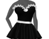.M. Maid Dress - B&W