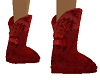 Red winter Boots