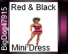 [BD] Red&Black Dress